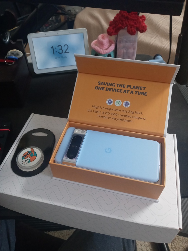 Google Pixel 8 Pro Obsidian 256GB (Unlocked) – Plug