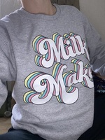 Milk Maker Rainbow Sweatshirt — TheLittleMilkBar