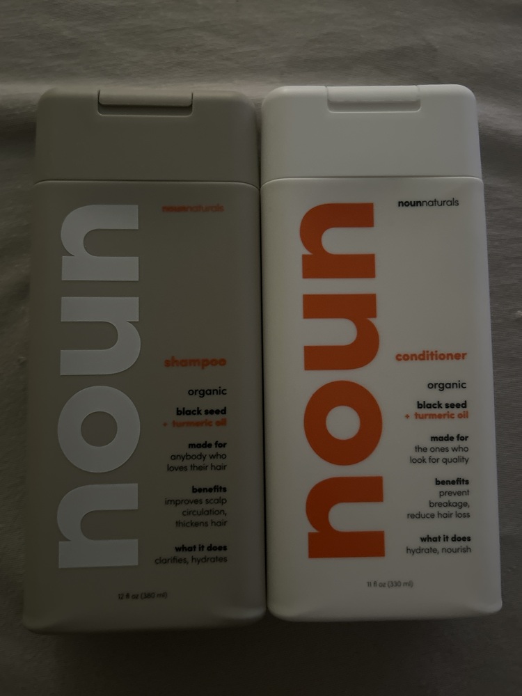 Noun Naturals | Organic Black Seed and Turmeric Shampoo for Gentle