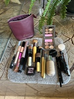 Étui Portable Et Debout Pour Pinceaux De Maquillage - Sac De Voyage Léger Avec Fermeture éclair - Noir Ou Rose