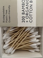 Bamboo Cotton Buds - 1000 Pcs Organic Cotton Wool Buds, Biodegradable, – Healthify Pure