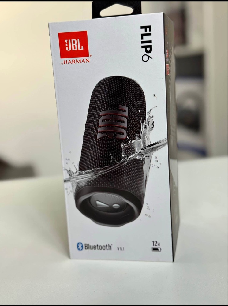 JBL Flip 6 - Portable Bluetooth Speaker - Black – Plug