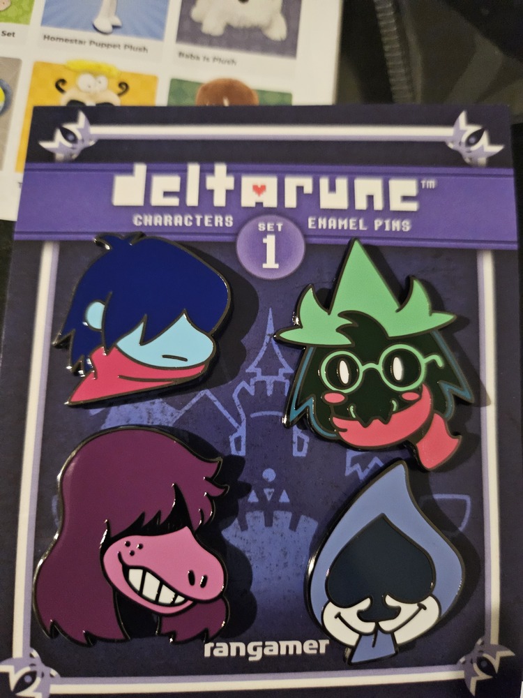 DELTARUNE - Character Pin Set 1 - Fangamer