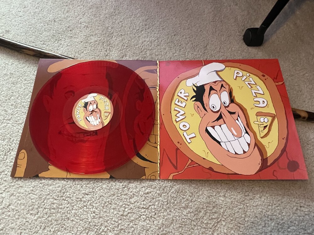 Pizza Tower - Pizza Tower Vinyl Soundtrack - Fangamer