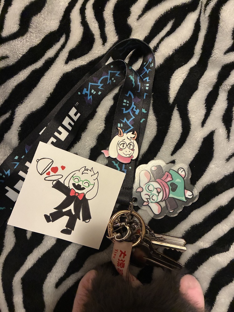 DELTARUNE - Castle Town Lanyard - Fangamer