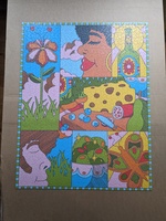 Have A Groovy Day | a 1000 piece puzzle by Clay Hickson for Le Puzz