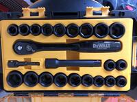 Dewalt DWMT74739 23 Piece 1/2-in Drive Combination Impact Socket
