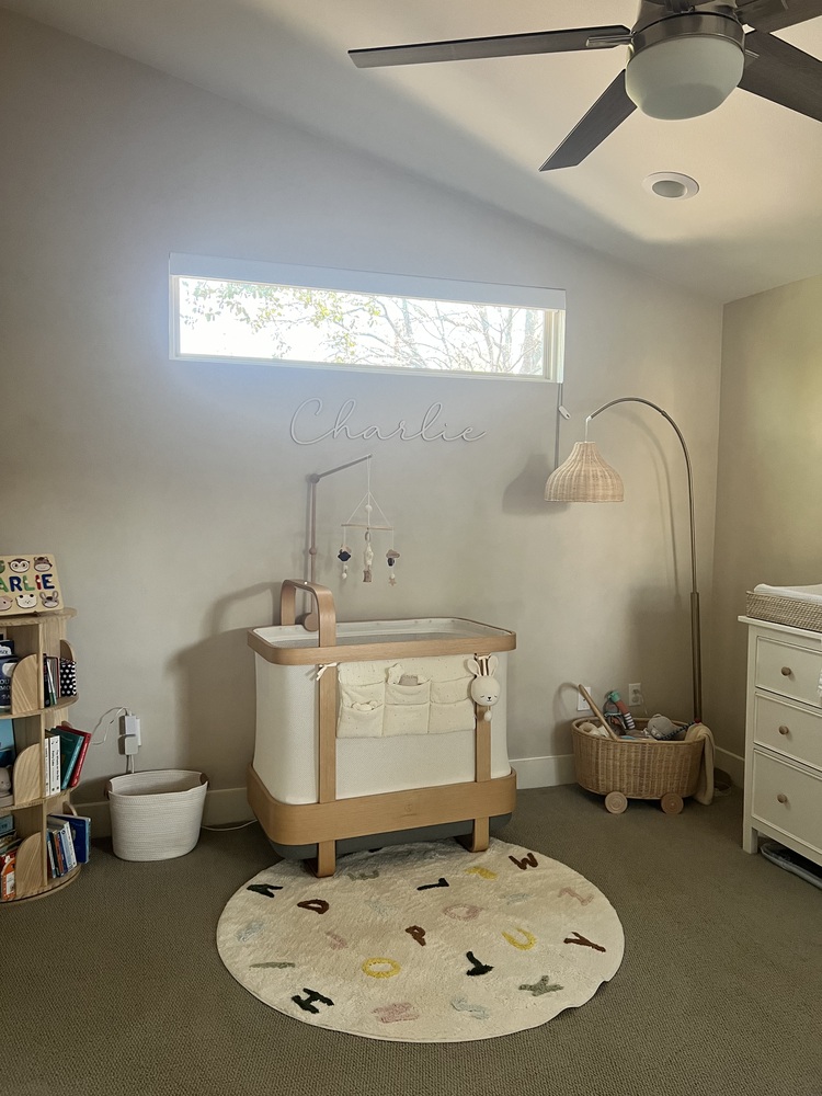 Nursery smart sale crib