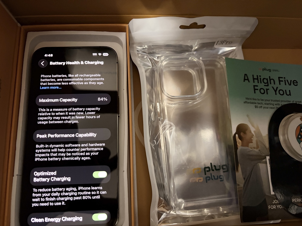 iPhone 13 Pro Alpine Green 256GB (Unlocked) – Plug