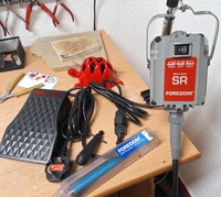 Foredom SR Hang-Up Motor with Foot Pedal, M.SR-FCT