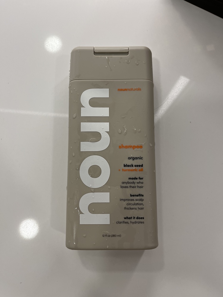 Noun Naturals | Organic Black Seed and Turmeric Shampoo for Gentle