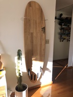 Vertical surfboard 2025 display rack