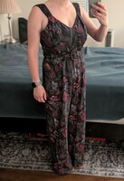 Amina Linen Jumpsuit in Juniper – Mixed by Nasrin