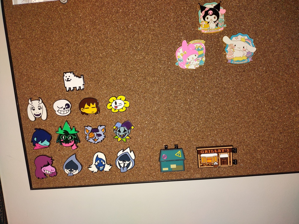 UNDERTALE - Character Pins Set 1 - Fangamer