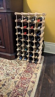 12 Bottle Wooden Ash Modular Wine Rack | JK Adams
