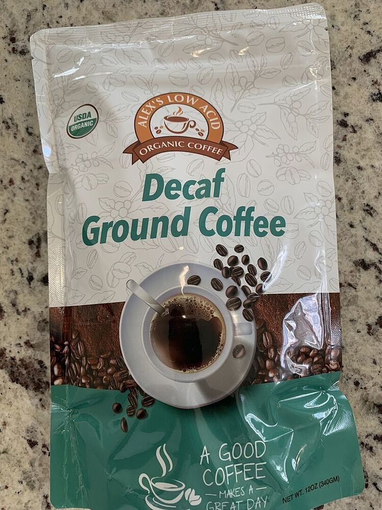 Alex's Low-Acid Organic Coffee Single Serve Cups - Decaf